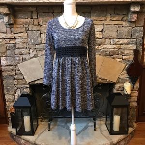 Altar’d State Space Dyed Heathered Tunic Top Small
